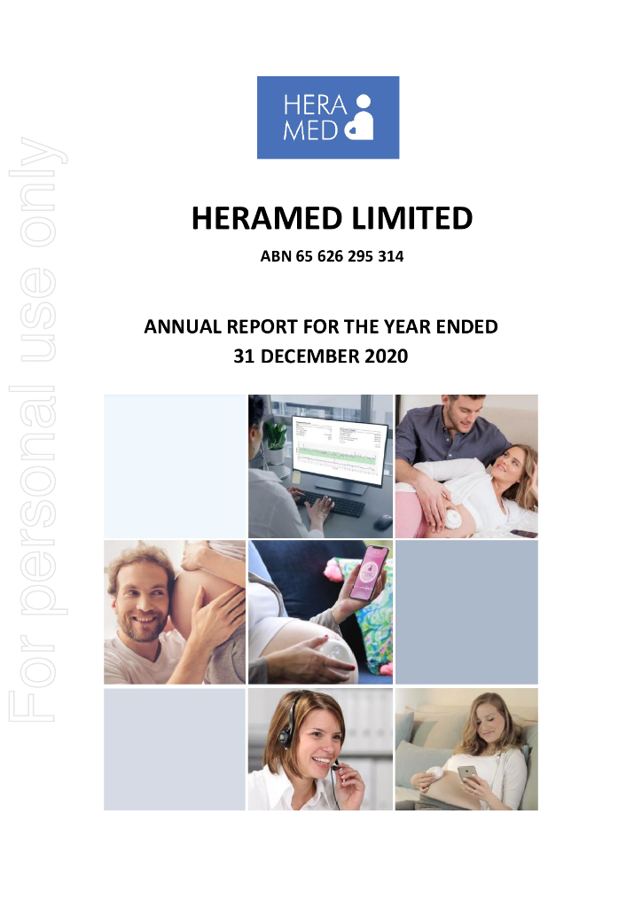 HeraMED（HMD）2020财年年度报告（英文版）