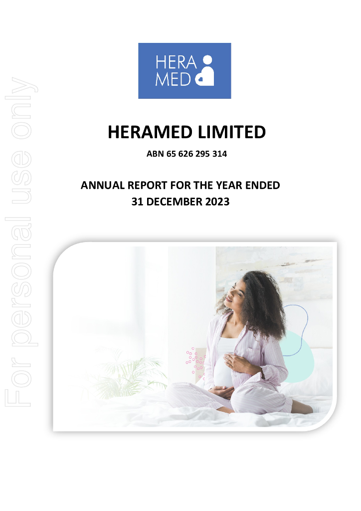 HeraMED（HMD）2023财年年度报告（英文版）