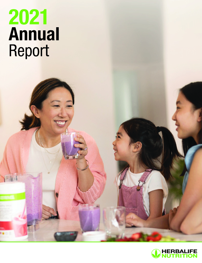 Herbalife Ltd.（HLF）2021财年年度报告（英文版）