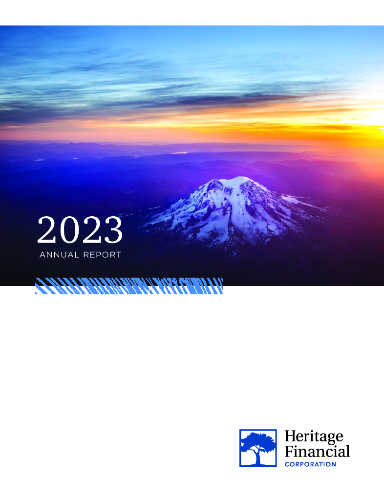 Heritage Financial Corporation（HFWA）2023财年年度报告（英文版）