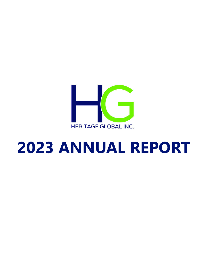 Heritage Global Inc.（HGBL）2023财年年度报告（英文版）