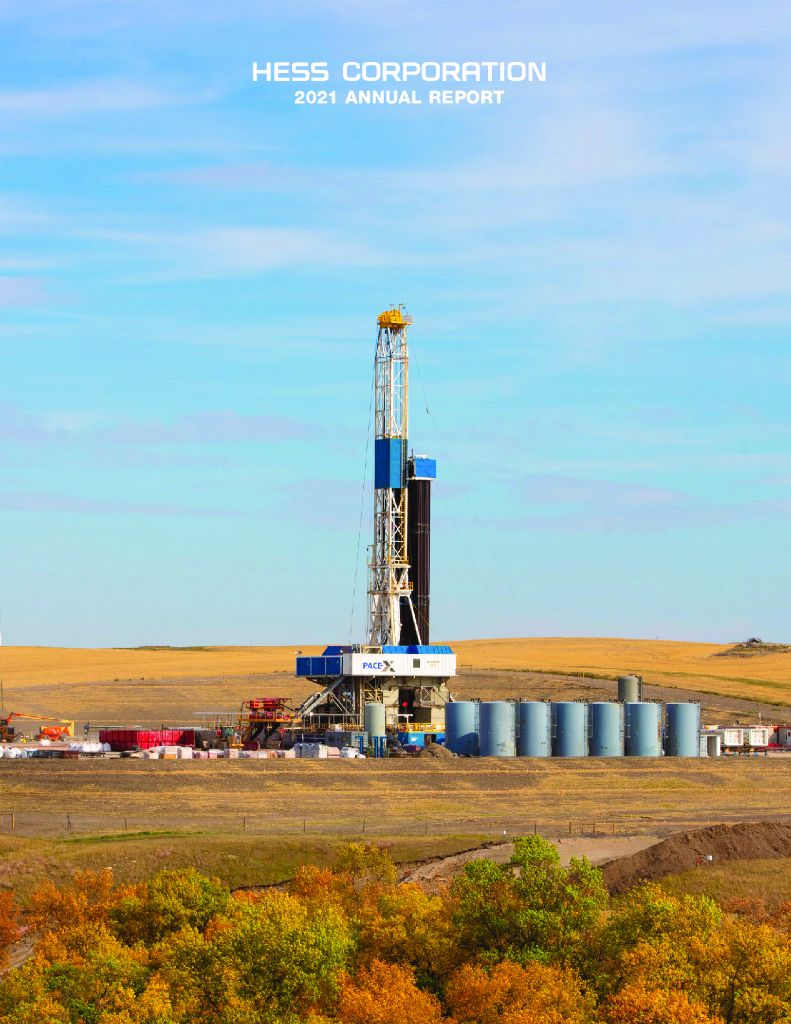 Hess Corporation（HES）2021财年年度报告（英文版）