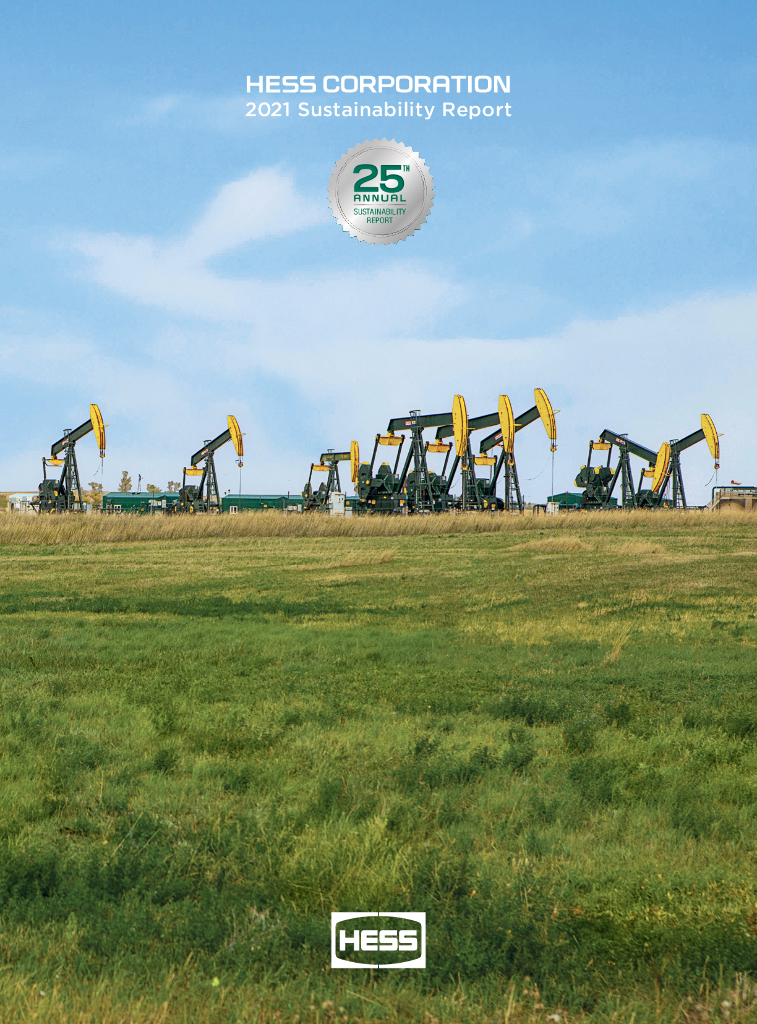 Hess Corporation（HES）2021年可持续发展报告（英文版）
