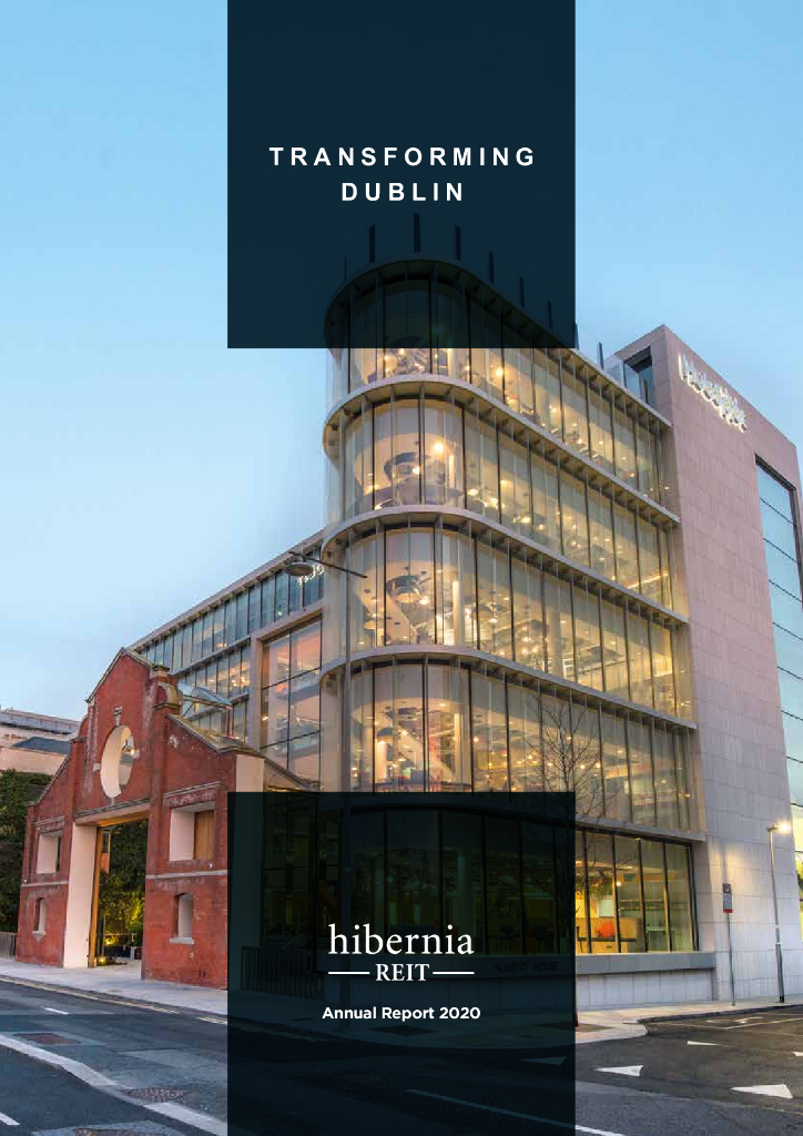 Hibernia REIT Plc（HBRN）2020财年年度报告（英文版）