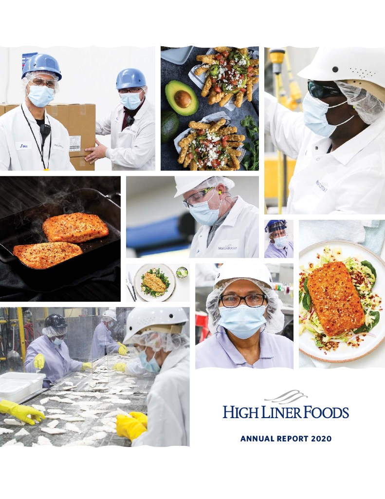 High Liner Foods Incorporated（HLF）2020财年年度报告（英文版）