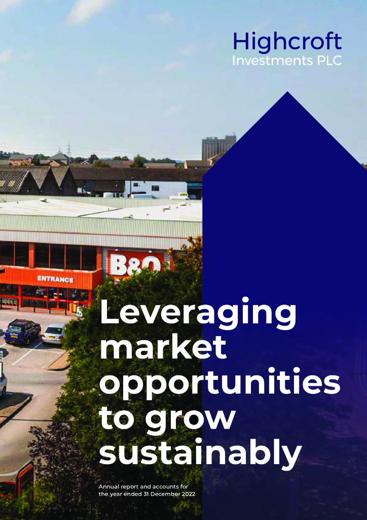 Highcroft Investments Plc（HCFT）2022财年年度报告（英文版）