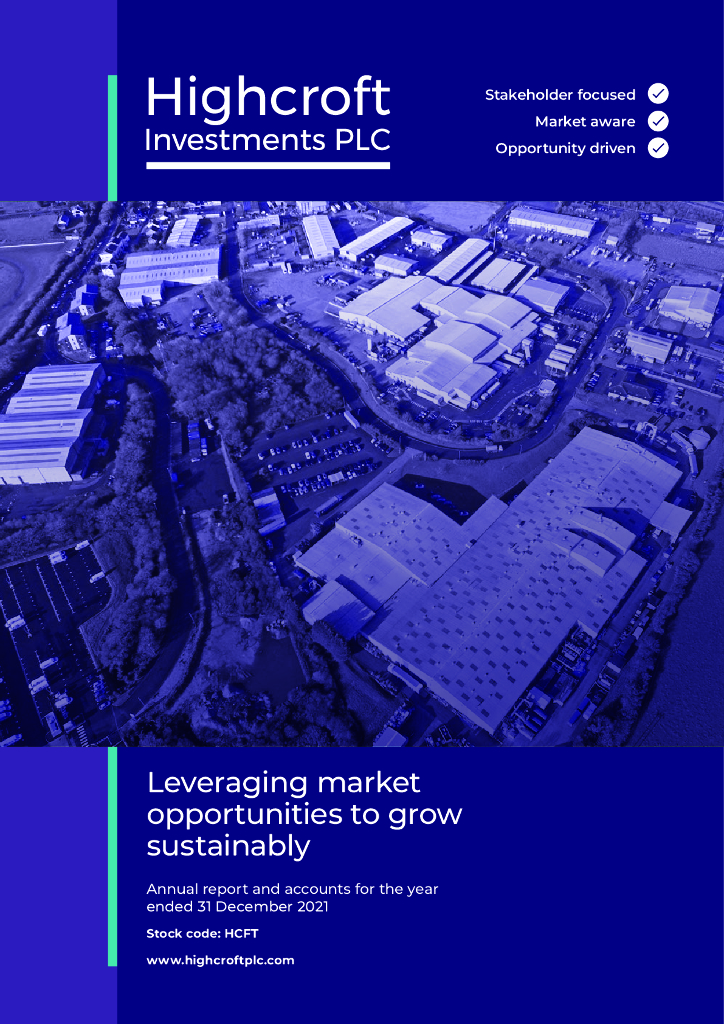 Highcroft Investments Plc（HCFT）2021财年年度报告（英文版）