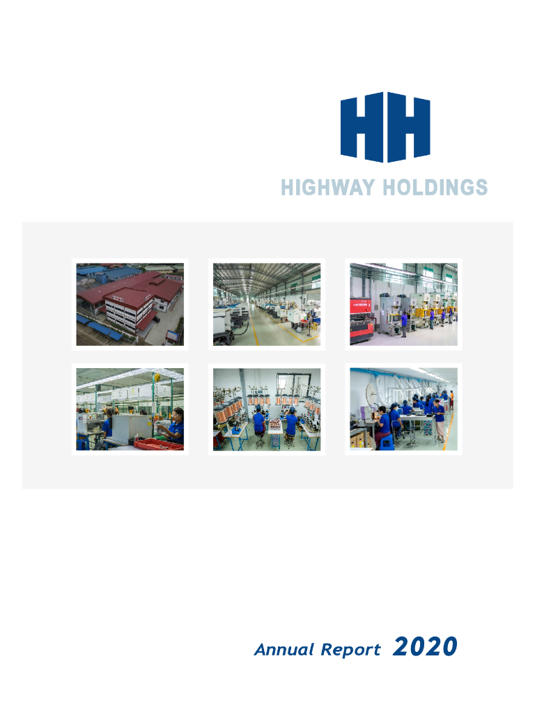 Highway Holdings Limited（HIHO）2020财年年度报告（英文版）