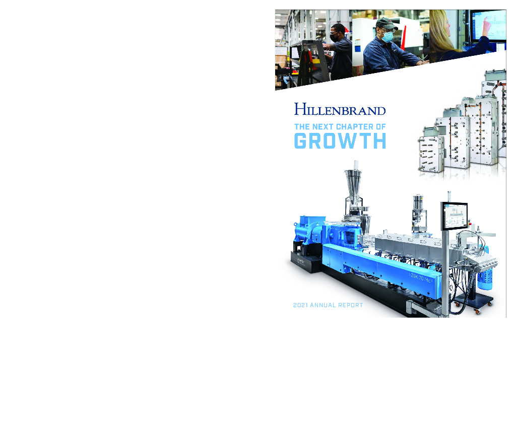 Hillenbrand,Inc.（HI）2021财年年度报告（英文版）