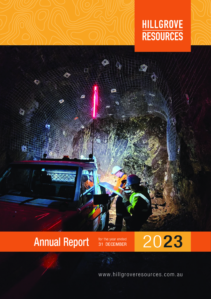 Hillgrove Resources（HGO）2023财年年度报告（英文版）