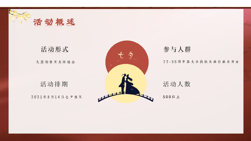 “七夕中国范”相亲联谊会活动策划方案_第9页