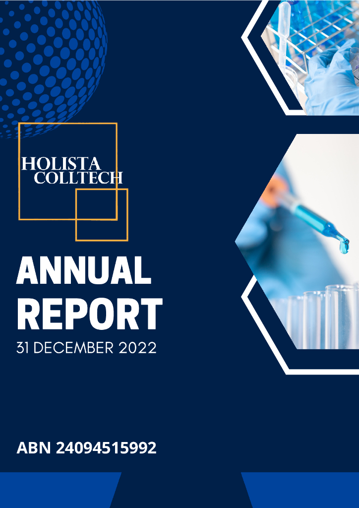 Holista Colltech（HCT）2022财年年度报告（英文版）