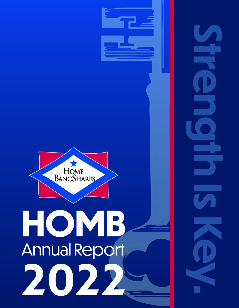 Home Bancshares,Inc.（HOMB）2022财年年度报告（英文版）