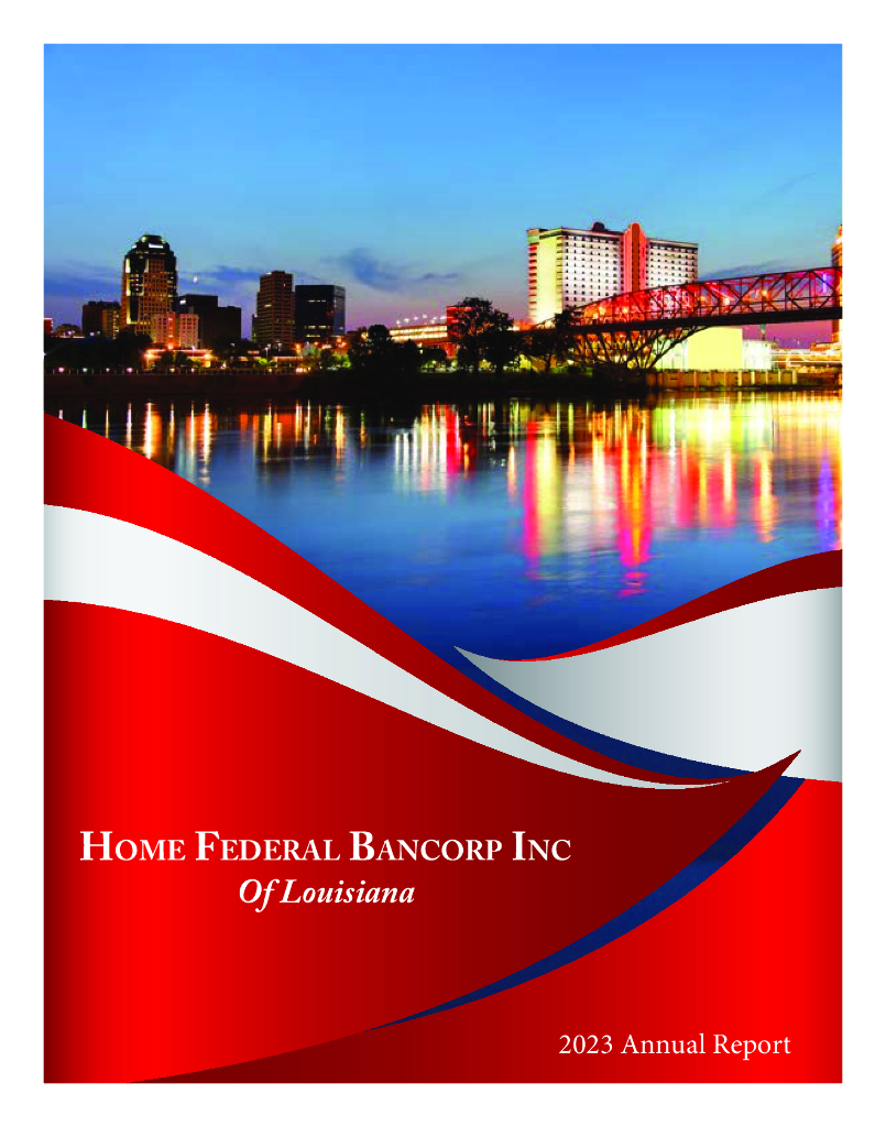 Home Federal Bancorp,Inc.of Louisiana（HFBL）2023财年年度报告（英文版）
