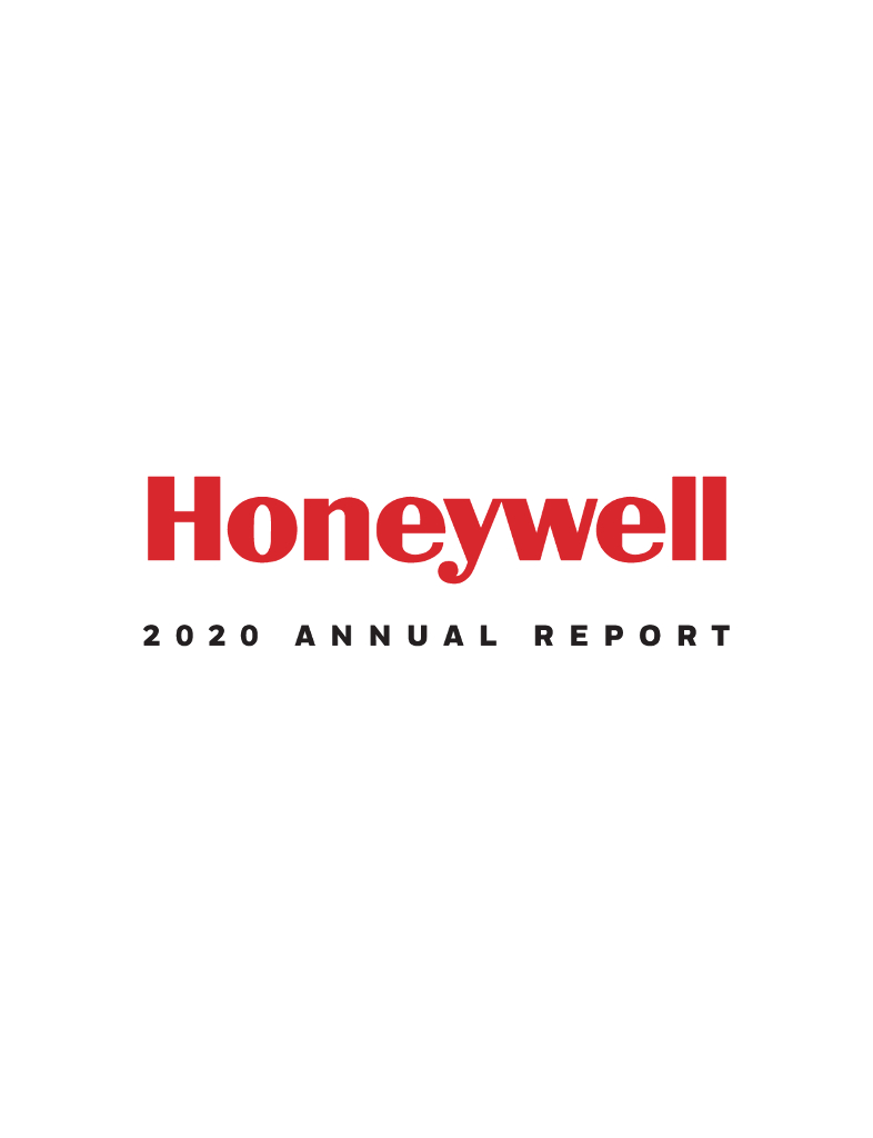 Honeywell International Inc.（HON）2020财年年度报告（英文版）