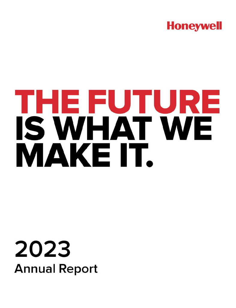 Honeywell International Inc.（HON）2023财年年度报告（英文版）