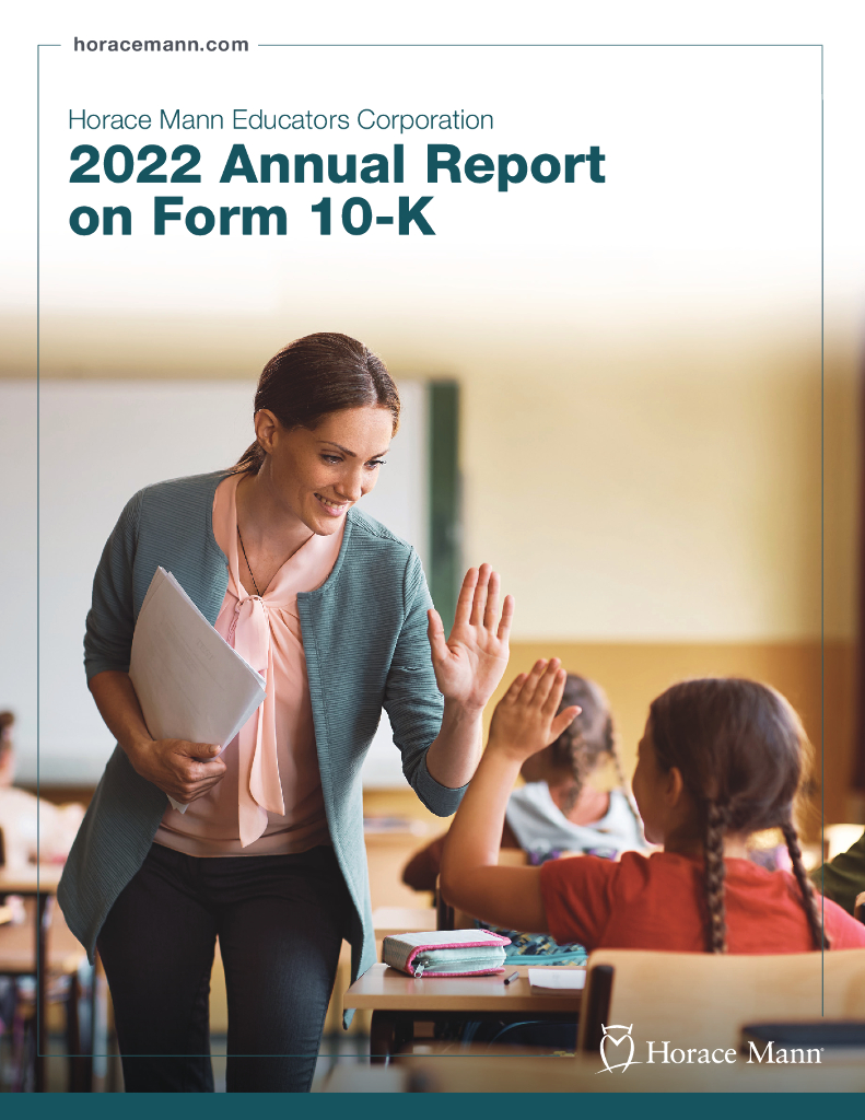 Horace Mann Educators Corp.（HMN）2022财年年度报告（英文版）