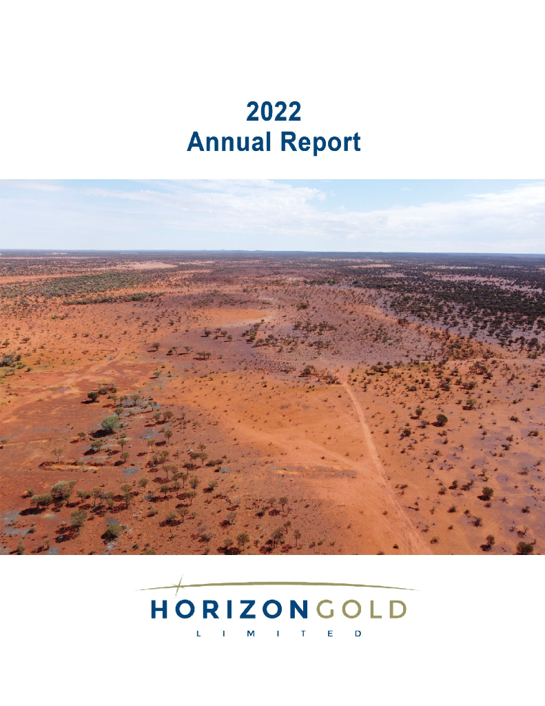 Horizon Gold Limited（HRN）2022财年年度报告（英文版）
