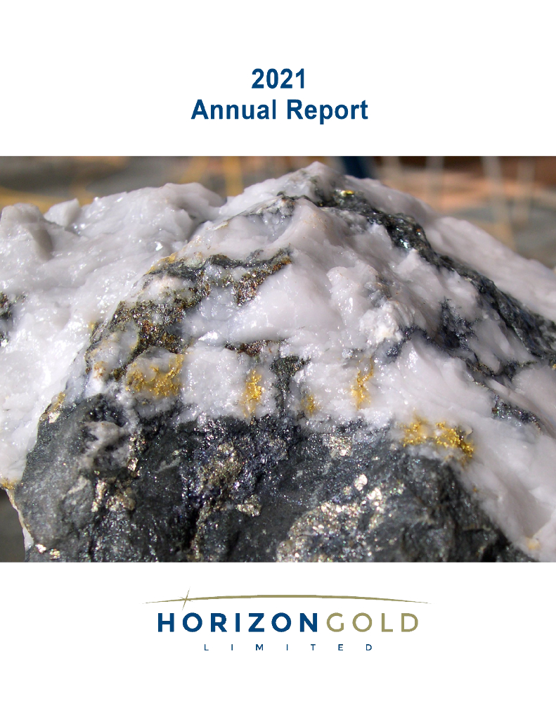 Horizon Gold Limited（HRN）2021财年年度报告（英文版）