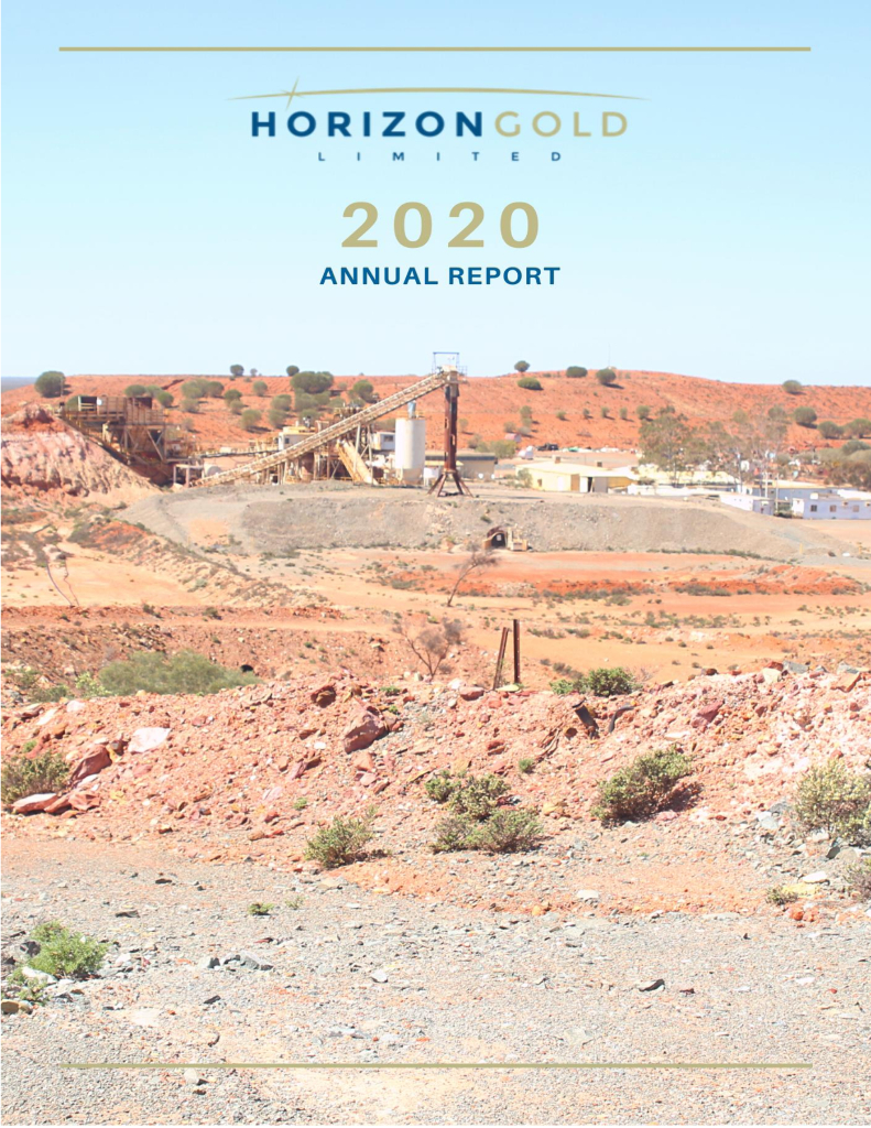 Horizon Gold Limited（HRN）2020财年年度报告（英文版）