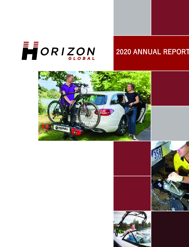 Horizon Global Corporation（HZN）2020财年年度报告（英文版）