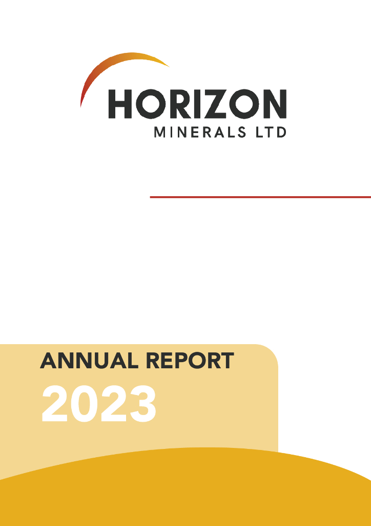 Horizon Minerals（HRZ）2023财年年度报告（英文版）