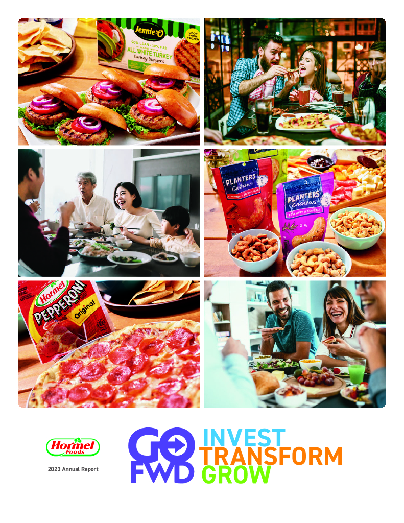 Hormel Foods Corp.（HRL）2023财年年度报告（英文版）