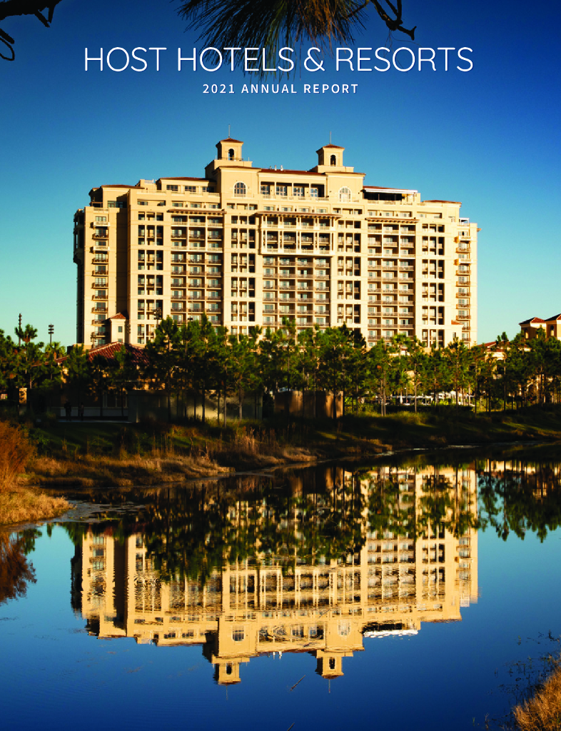 Host Hotels&Resorts Inc.（HST）2021财年年度报告（英文版）