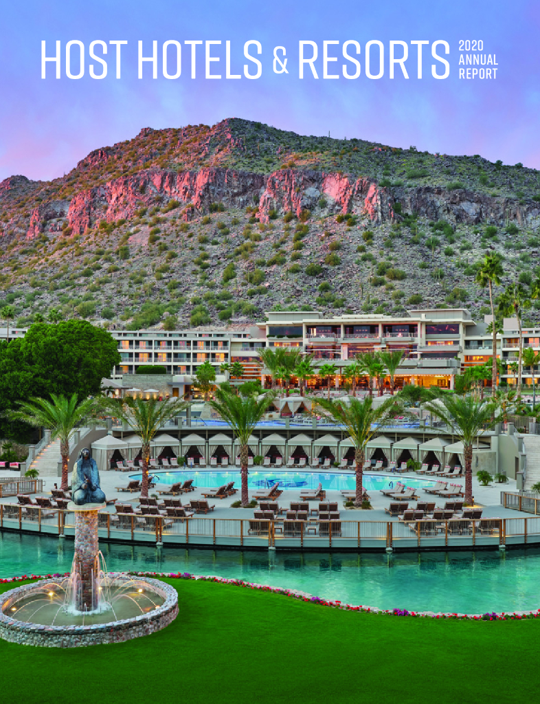 Host Hotels&Resorts Inc.（HST）2020财年年度报告（英文版）