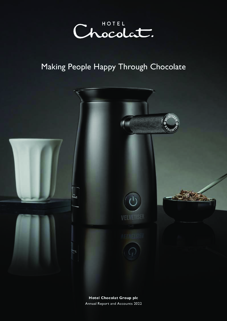 Hotel Chocolat（HOTC.L）2022财年年度报告（英文版）