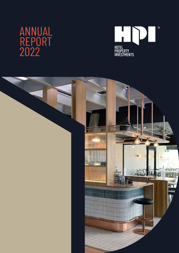 Hotel Property Investments Ltd（HPI）2022财年年度报告（英文版）