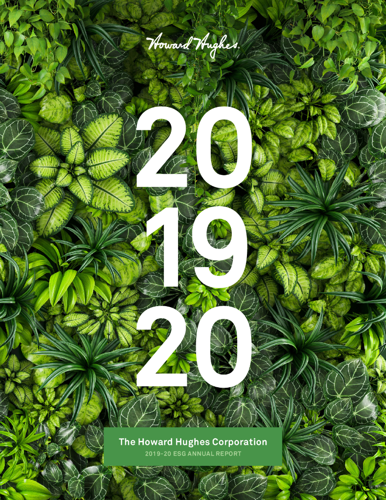 Howard Huges Corp（HHC）2020年ESG报告（英文版）