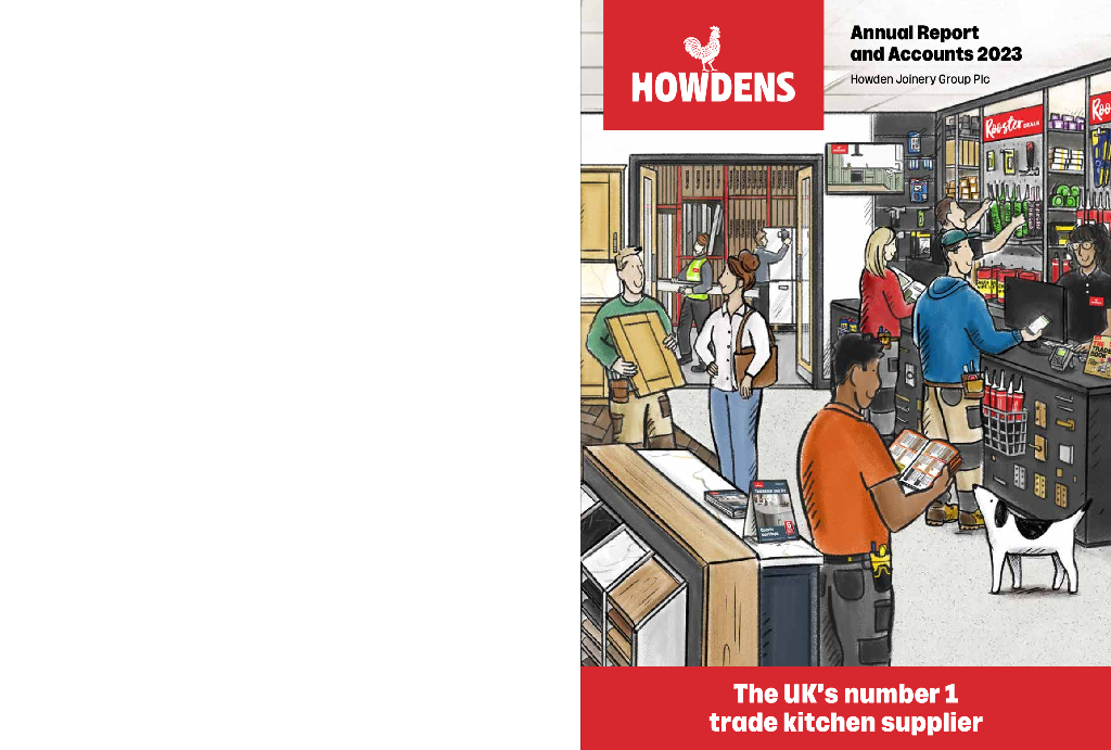 Howden Joinery Group plc（HWDN）2023财年年度报告（英文版）