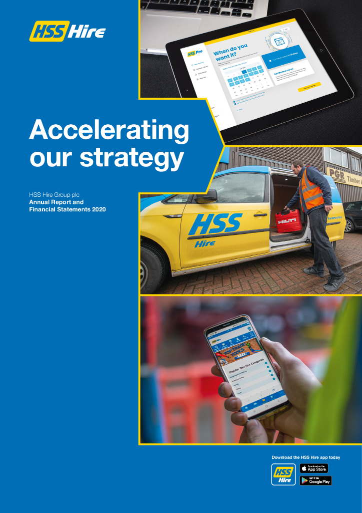 HSS Hire Group plc（HSS）2020财年年度报告（英文版）