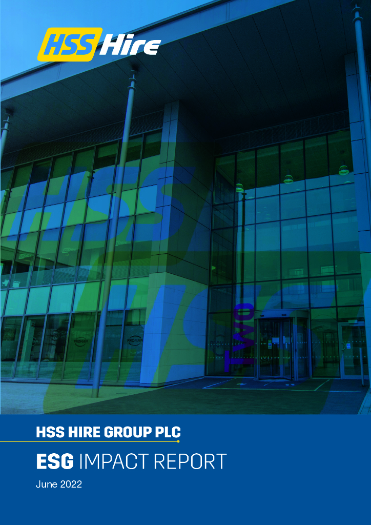 HSS Hire Group plc（HSS）2022年ESG报告（英文版）