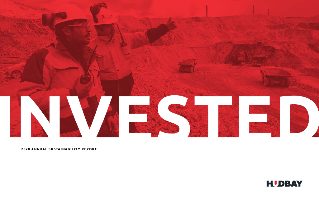 HudBay Minerals Inc.（HBM）2020财年年度报告（英文版）
