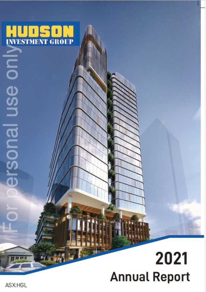 Hudson Investment Group Limited（HGL）2021财年年度报告（英文版）