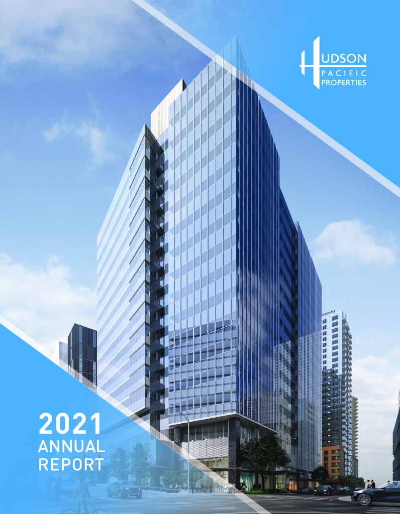 Hudson Pacific Properties Inc（HPP）2021财年年度报告（英文版）