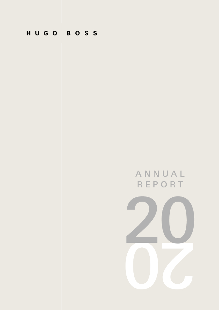Hugo Boss 2020财年年度报告（英文版）