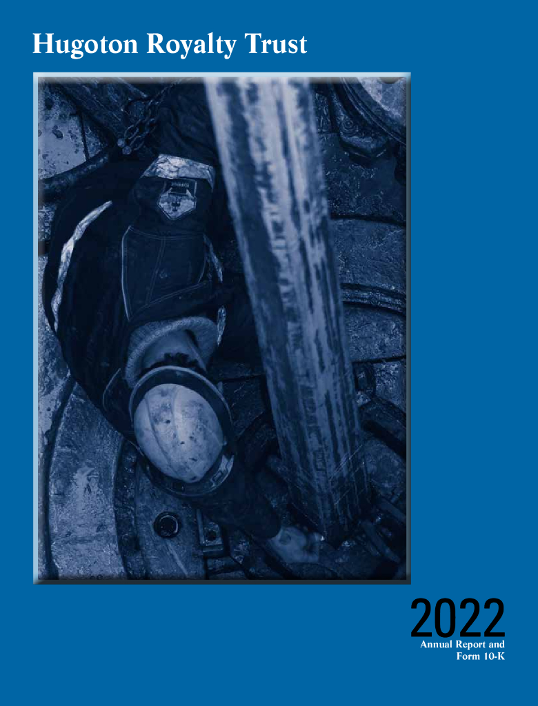 Hugoton Royalty Trust（HGT）2022财年年度报告（英文版）