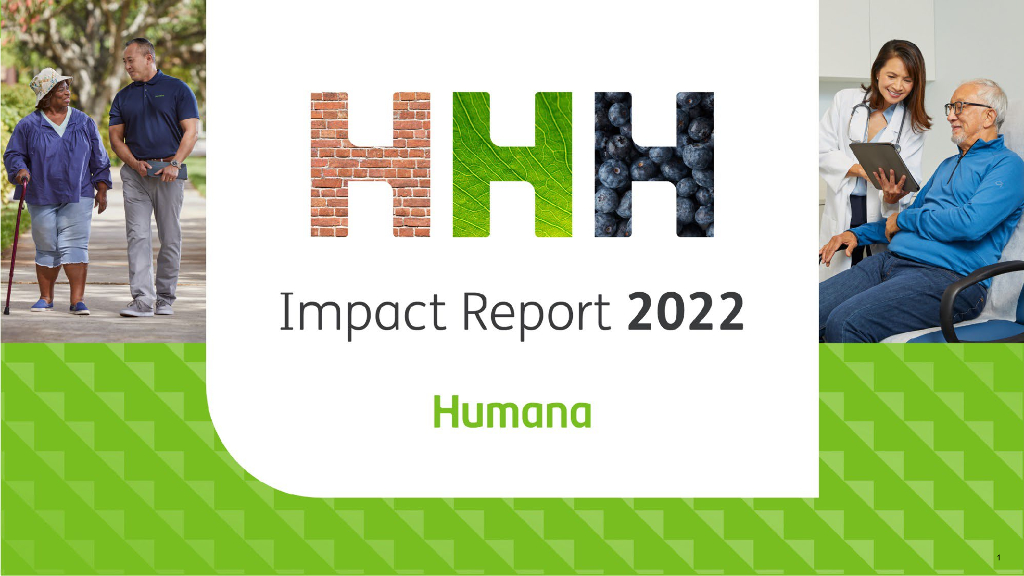 Humana Inc.（HUM）2022年影响力报告（英文版）