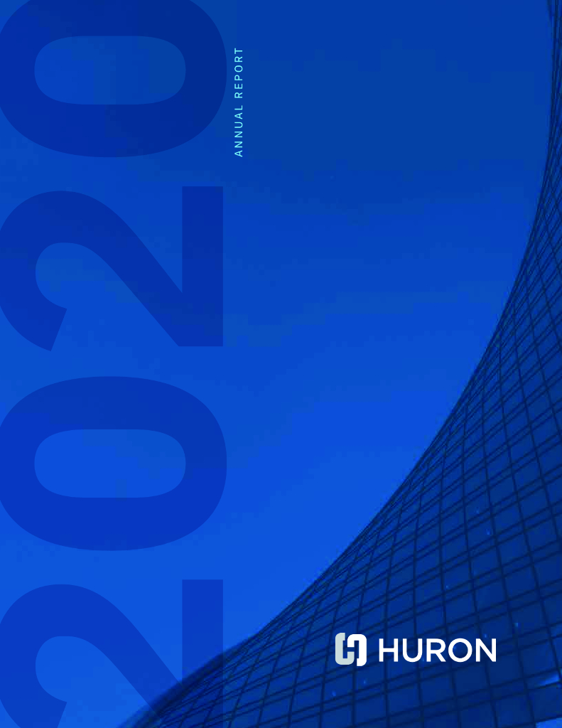 Huron Consulting Group Inc.（HURN）2020财年年度报告（英文版）