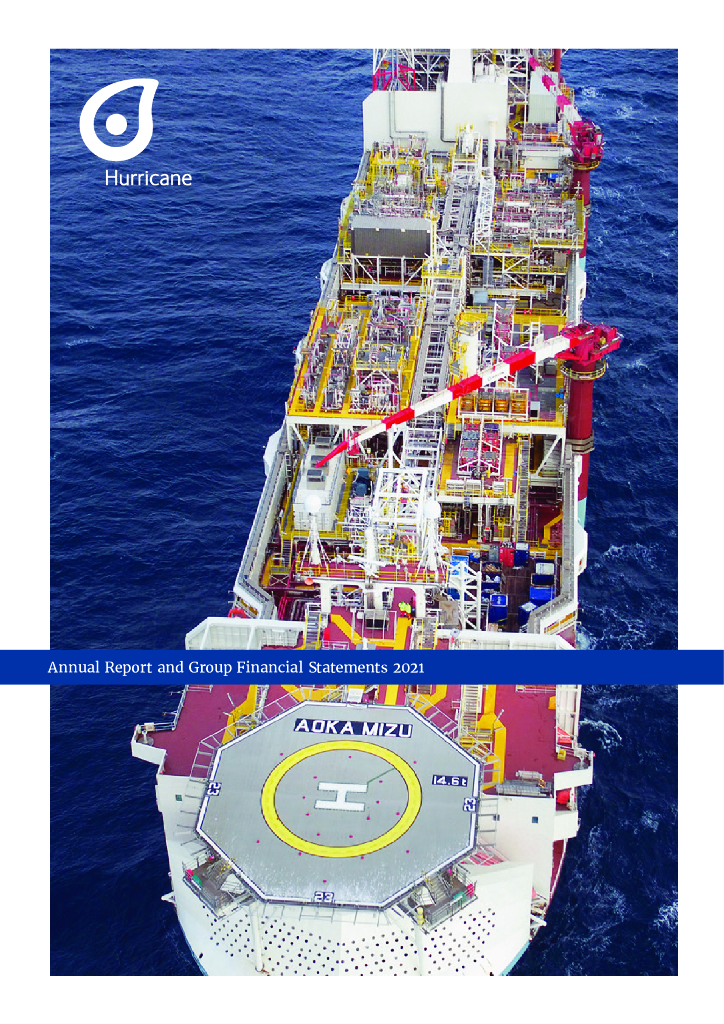 Hurricane Energy Plc（HUR）2021财年年度报告（英文版）