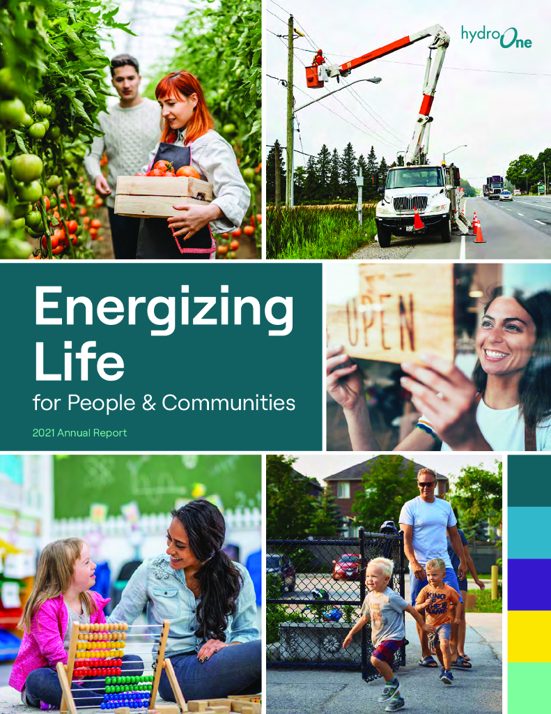 Hydro One（H）2021财年年度报告（英文版）