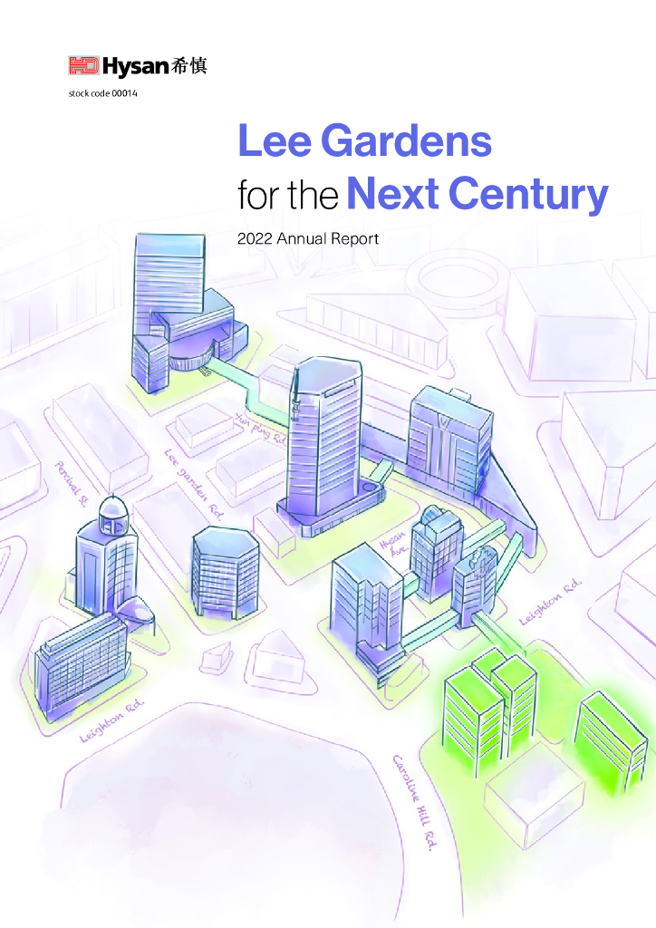 Hysan Development Co Ltd（HYSNF）2022财年年度报告（英文版）