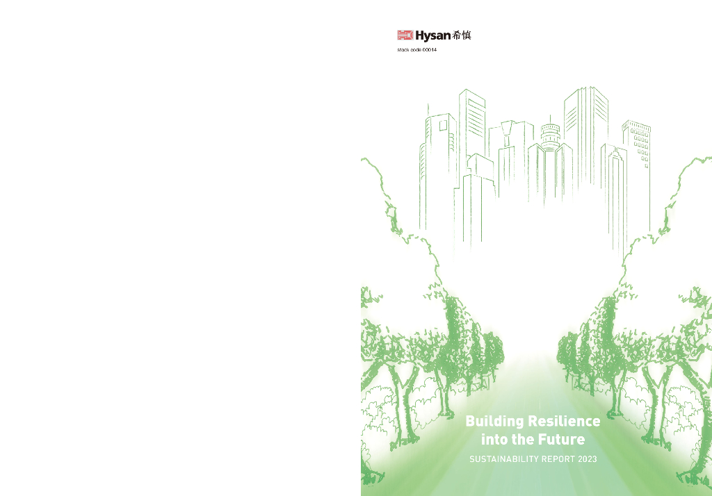 Hysan Development Co Ltd（HYSNF）2023年可持续发展报告（英文版）