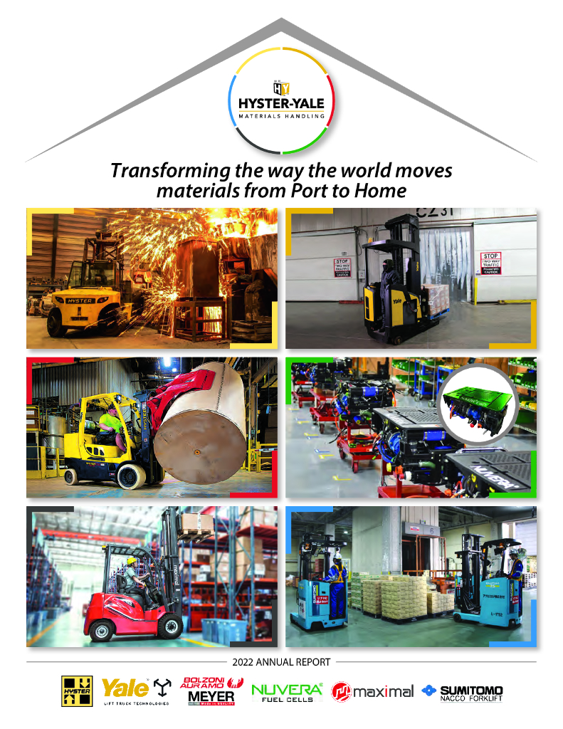 Hyster-Yale Materials Handling（HY）2022财年年度报告（英文版）