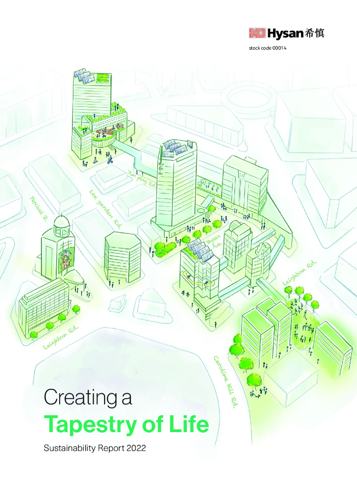 Hysan Development Co Ltd（HYSNF）2022年可持续发展报告（英文版）