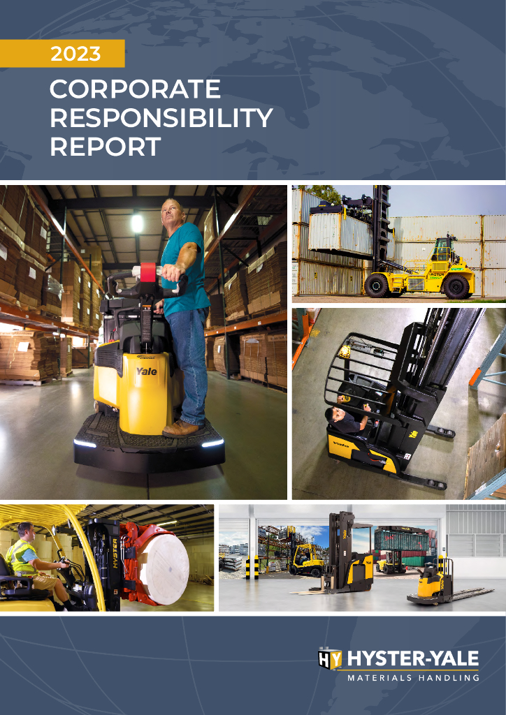 Hyster-Yale Materials Handling（HY）2023年企业责任报告（英文版）