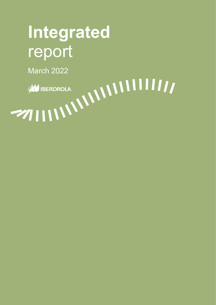 Iberdrola S.A.（IBDSF）2021财年年度报告（英文版）